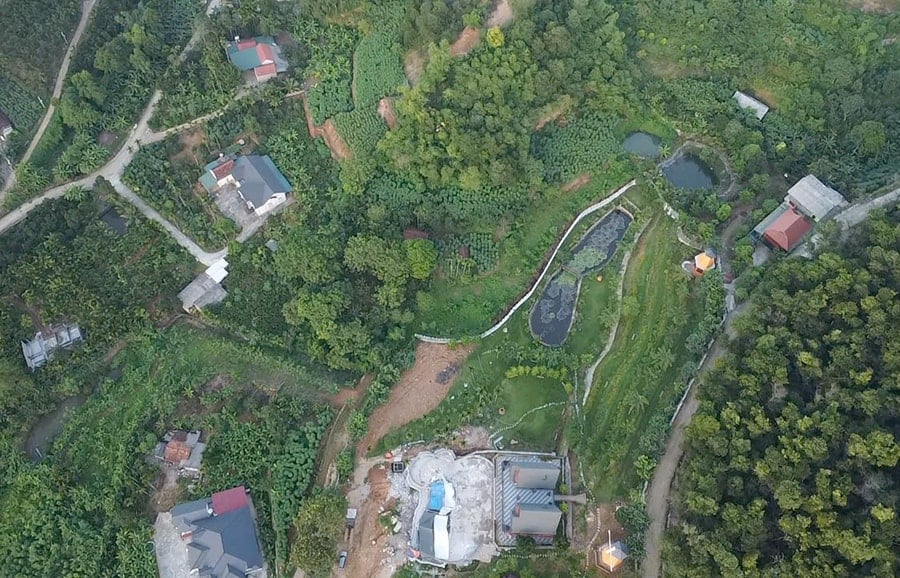 Thành phố Hà Nội hiện có khoảng 27.000ha rừng và đất lâm nghiệp, phân bố tại các xã Ba Vì, Yên Bài, Suối Hai, Yên Xuân… Trong ảnh: Một góc xã Ba Vì.