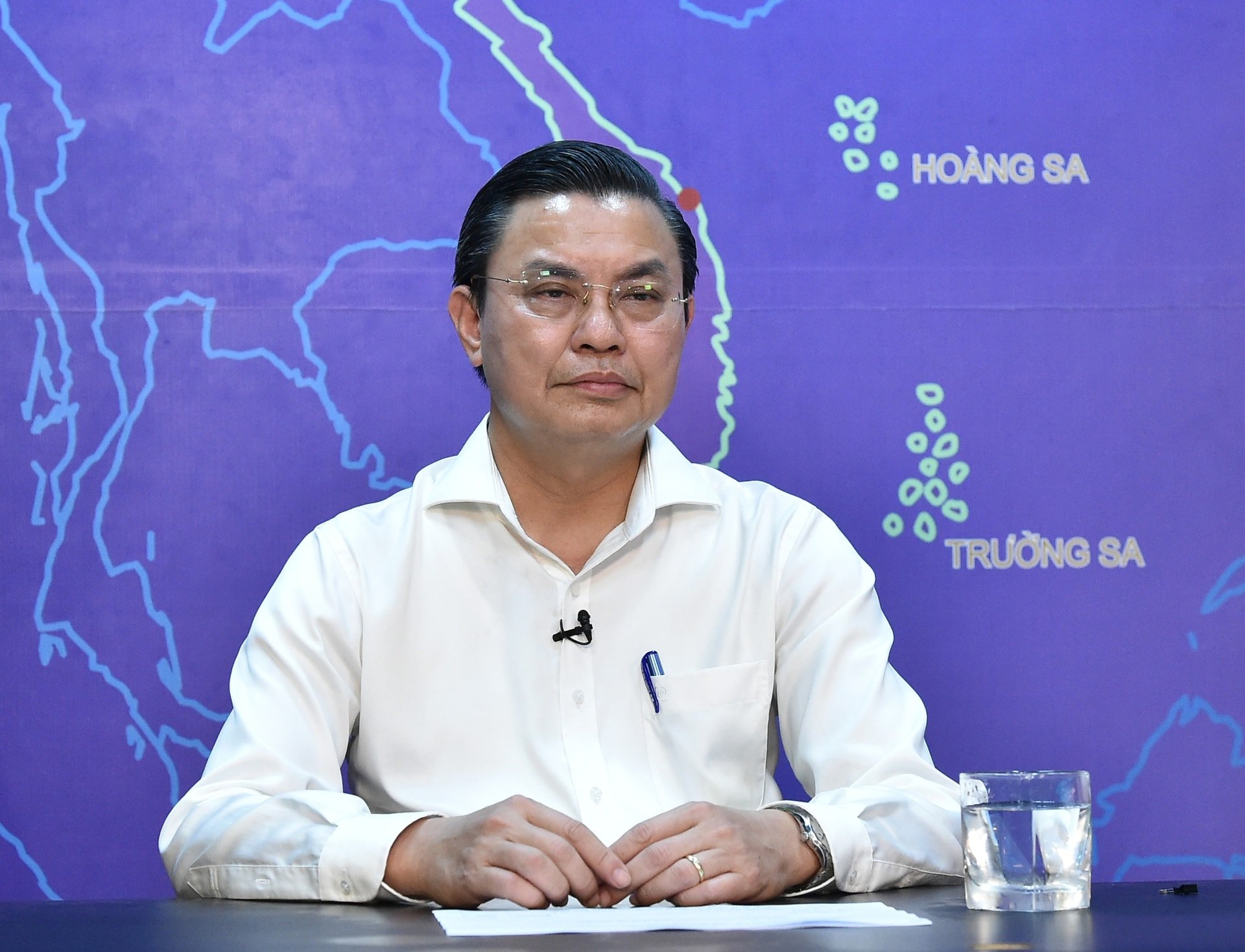 Ông Hoàng Văn Thức, Cục trưởng Cục Môi trường, Bộ Nông nghiệp và Môi trường phát biểu. Ảnh: Dương Đức
