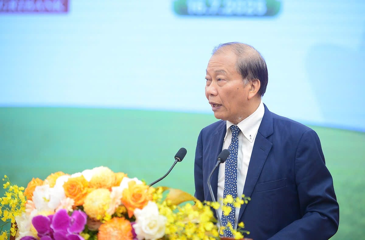 ông Hoàng Quang Phòng, Phó Chủ tịch Liên đoàn Thương mại và Công nghiệp Việt Nam. (Ảnh: PO)