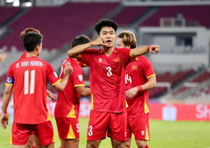  U23 Việt Nam trải qua trận đấu vất vả với U23 Campuchia - Ảnh: ANH KHOA