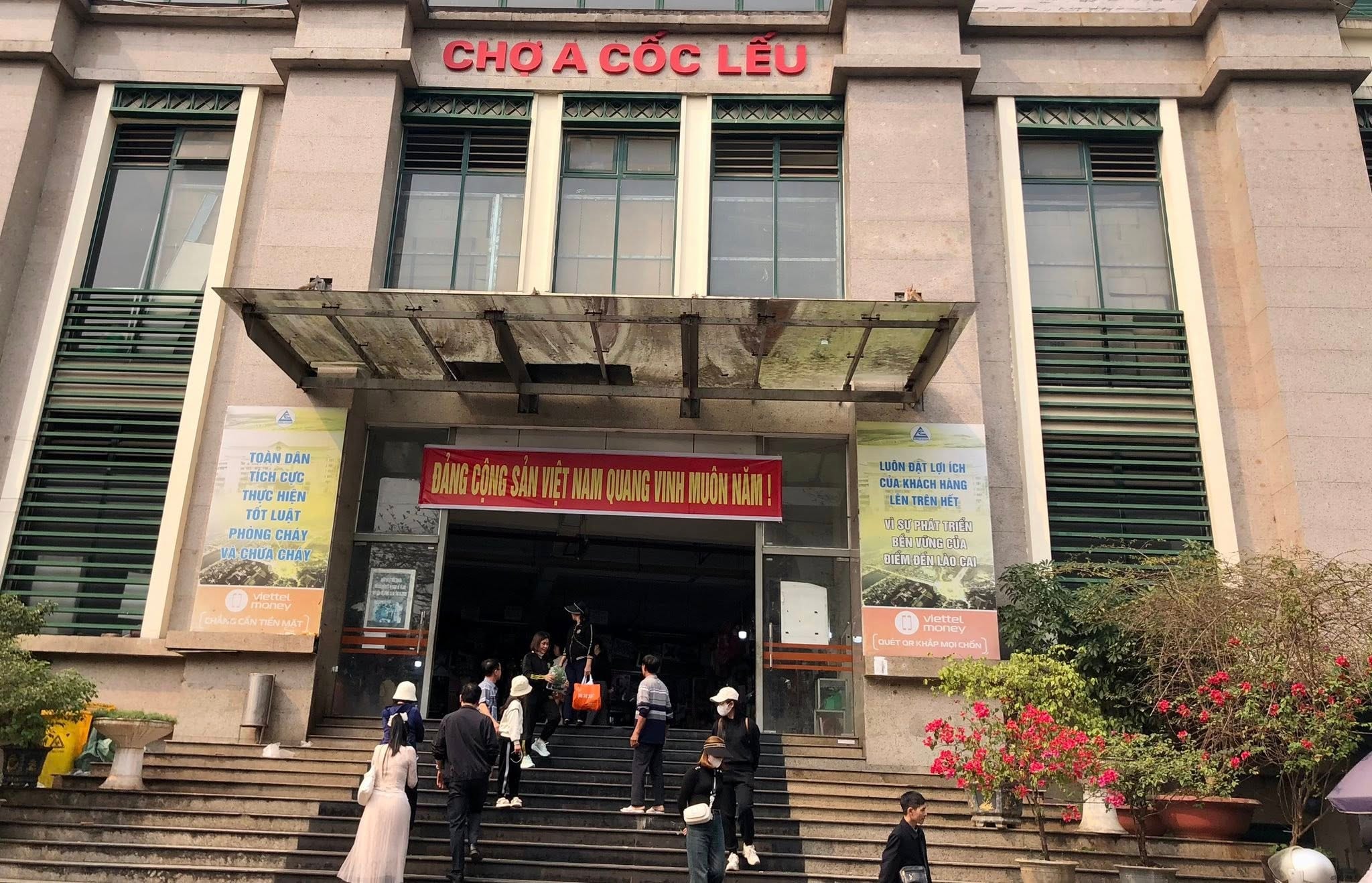  Khu A chợ Cốc Lếu (Lào Cai). Ảnh: Phạm Ngọc Triển