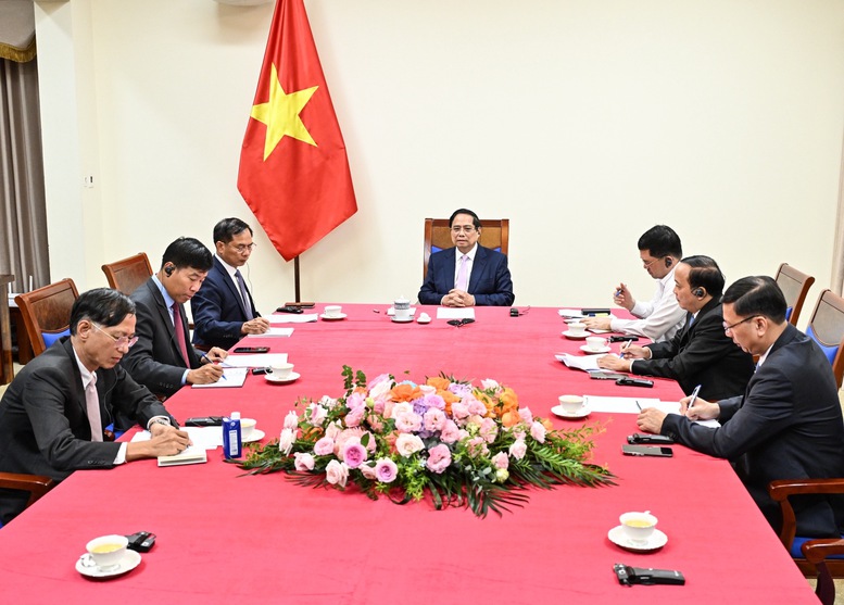  Thủ tướng khẳng định, Việt Nam luôn ủng hộ và sẵn sàng tham gia vào các nỗ lực của ASEAN nói chung và phối hợp với nước Chủ tịch Malaysia nói riêng trong giải quyết các vấn đề khu vực - Ảnh: VGP/Nhật Bắc