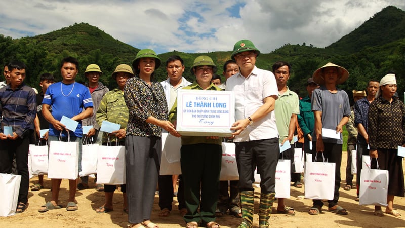  Phó Thủ tướng Lê Thành Long kiểm tra, chỉ đạo công tác khắc phục hậu quả mưa lũ tại Sơn La
