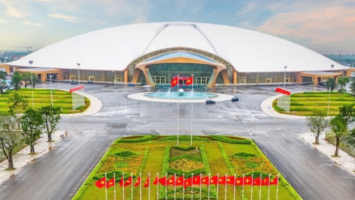 Trung tâm Hội chợ triển lãm quốc gia sẽ là nơi tổ chức Triển lãm thành tựu kinh tế-xã hội dịp kỷ niệm 80 năm ngày Quốc khánh. Ảnh: TITC