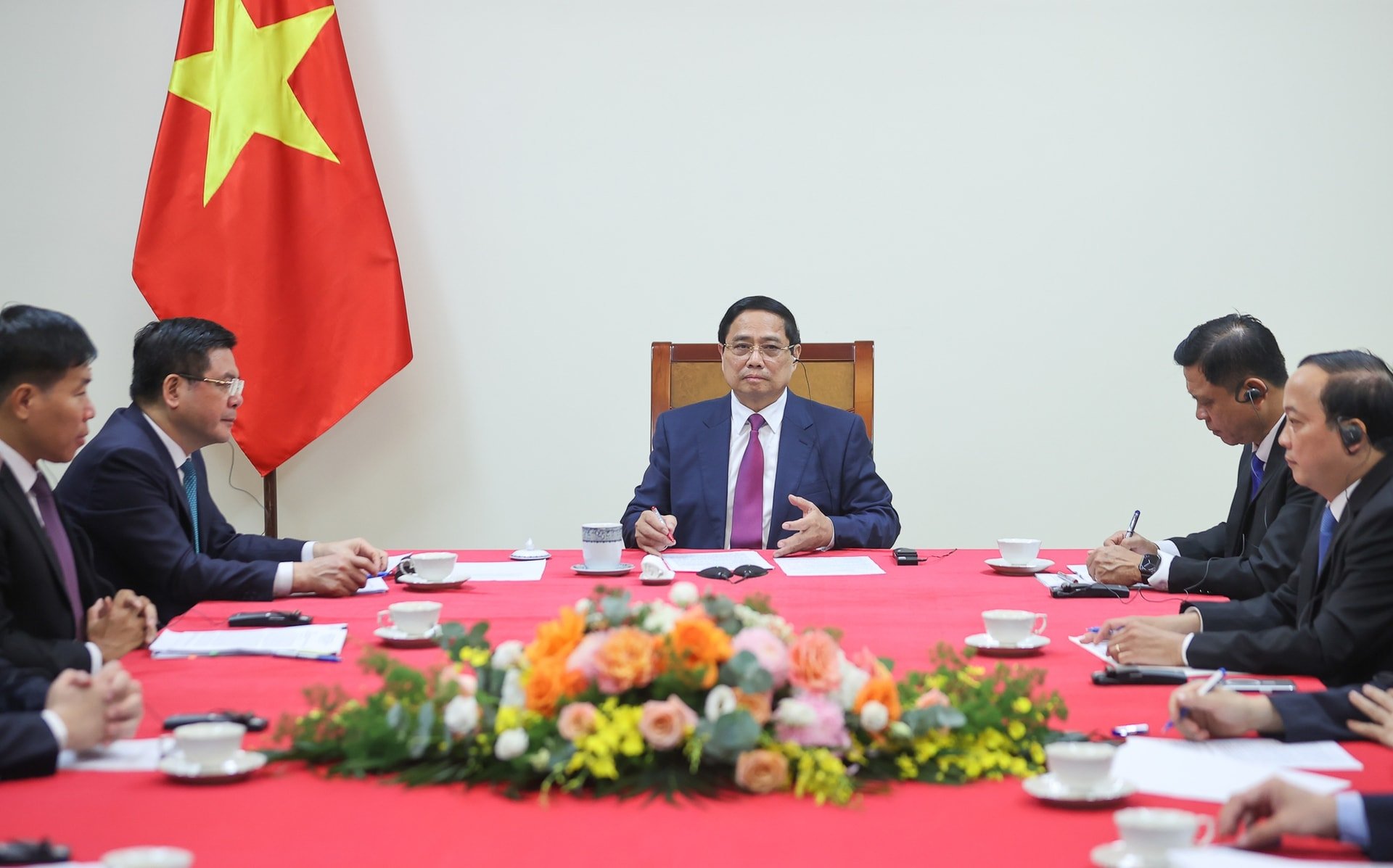  Thủ tướng Phạm Minh Chính nhấn mạnh Việt Nam sẽ tiếp tục cùng các nước thành viên ASEAN thúc đẩy việc thực thi thỏa thuận ngừng bắn giữa Campuchia và Thái Lan ngày 28.7.2025 nhằm phát huy vai trò trung tâm của ASEAN vì hòa bình, hợp tác và phát triển tại khu vực - Ảnh: VGP/Nhật Bắc