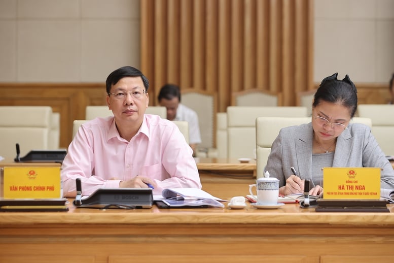 Đại diện các bộ, ngành, địa phương dự phiên họp - Ảnh: VGP/Nhật Bắc