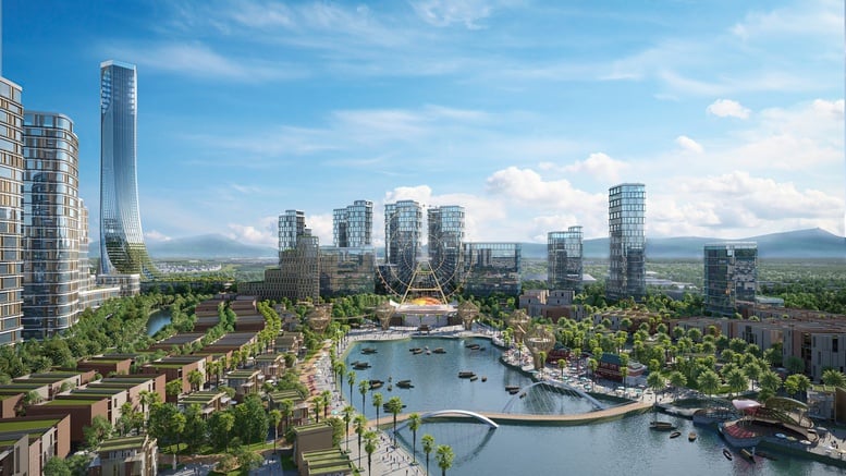 Điểm nhấn của Danang Downtown là khu công viên văn hóa vui chơi giải trí và tòa tháp 69 tầng – cao thứ 2 Việt Nam (408m).