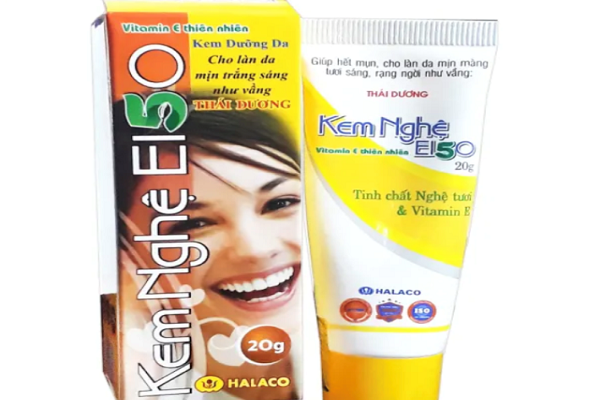 Sản phẩm kem nghệ E150 hộp tuýp 20gr ghi nhãn sai sự thật, không phù hợp tính năng, công dụng của sản phẩm mỹ phẩm - Ảnh: PV