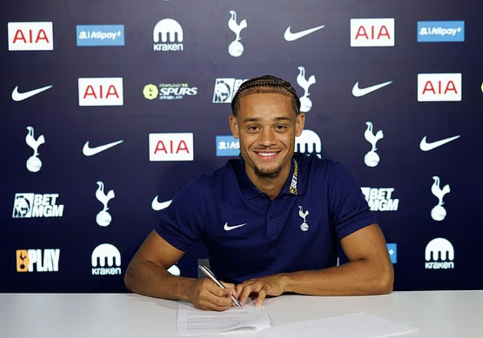 Xavi Simons sẽ gắn bó với Tottenham đến năm 2030