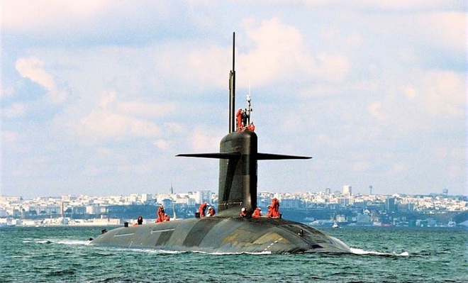 Tàu ngầm Le Triomphant chạy bằng năng lượng hạt nhân của Pháp (Nguồn: eurasiantimes.com).
