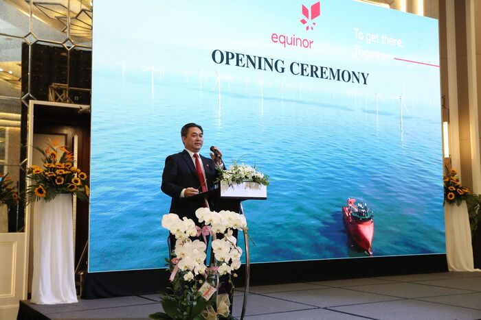 Ông Phạm Tiến Dũng, Phó Tổng Giám đốc PetroVietnam phát biểu tại sự kiện.