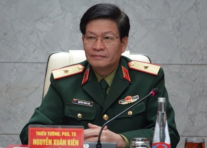 Thiếu tướng, Phó giáo sư, tiến sỹ Nguyễn Xuân Kiên. (Nguồn: QĐND)