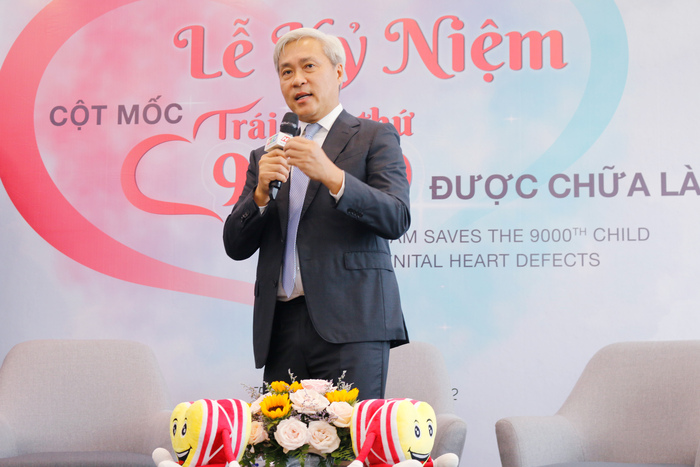 Ông Don Lam - Tổng Giám đốc Tập đoàn VinaCapital và Chủ tịch Hội đồng Quản lý VinaCapital Foundation, phát biểu tại sự kiện.