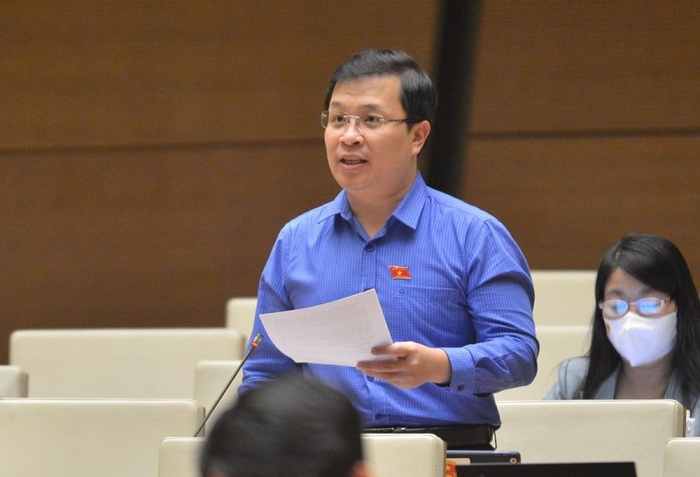 Đại biểu Nguyễn Danh Tú, đoàn Đại biểu Quốc hội tỉnh Kiên Giang