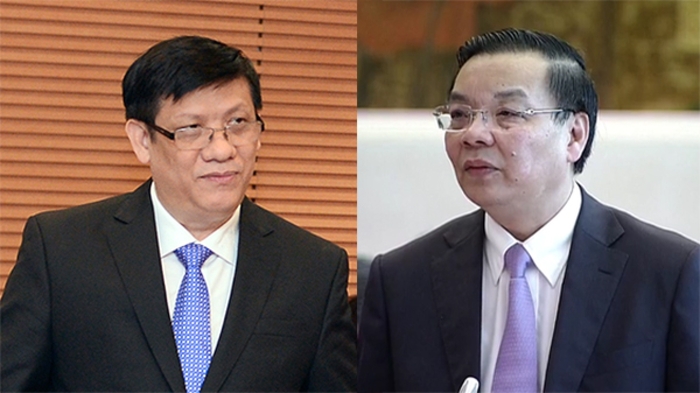 Ông Nguyễn Thanh Long và ông Chu Ngọc Anh