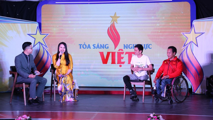 Chương trình 'Toả sáng nghị lực Việt' được tổ chức thường niên.