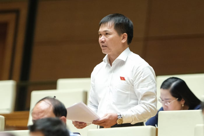 Đại biểu Quốc hội Dương Khắc Mai (Đắk Nông) lưu ý vấn đề chuyển đổi mục đích sử dụng đất trồng lúa.