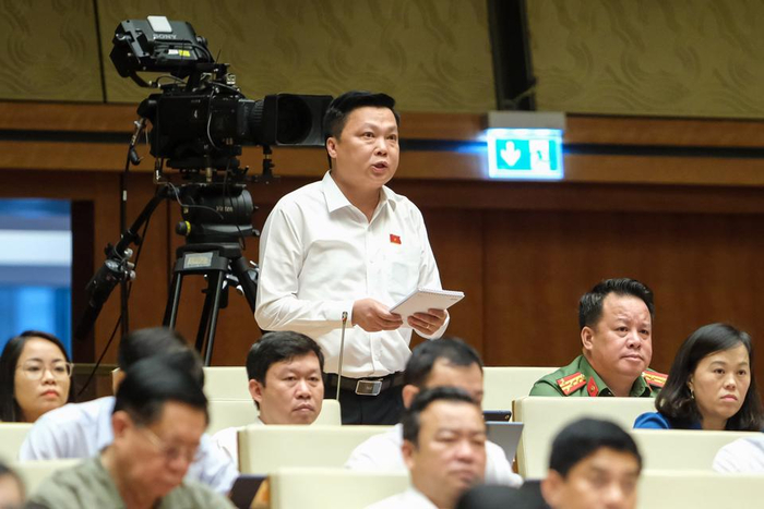 Đại biểu Quốc hội Phạm Hùng Thắng (đoàn tỉnh Hà Nam).