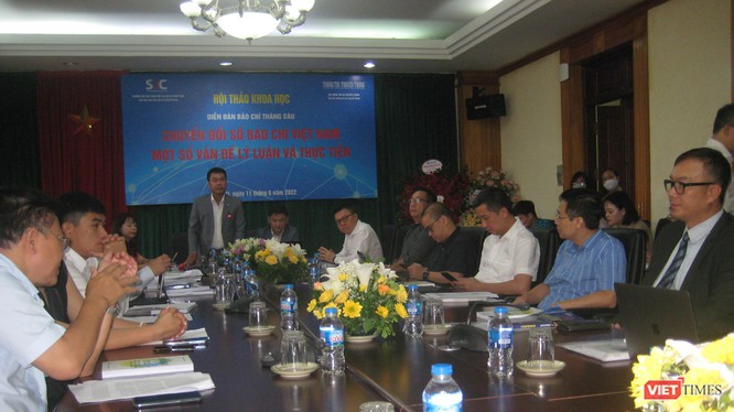 Hội thảo Chuyển đổi số báo chí Việt Nam - một số vấn đề lý luận và thực tiễn.