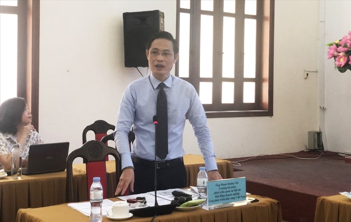 Ông Phạm Hoàng Hải cho rằng cần hoàn thiện các khuôn khổ pháp lý để hỗ trợ phát triển kinh tế tuần hoàn tại Việt Nam. Ảnh C.T