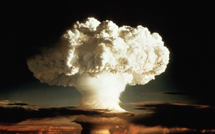 Một vụ nổ bom hạt nhân. Ảnh: PRI.