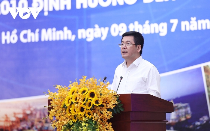 Bộ trưởng Bộ Công thương Nguyễn Hồng Diên phát biểu tại Hội nghị./.