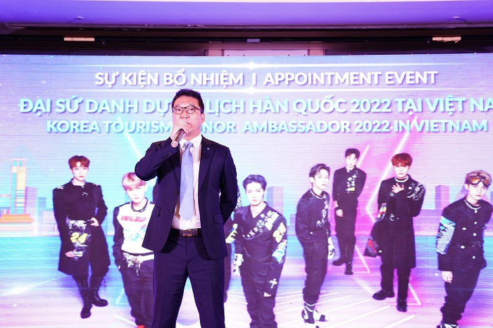 Ông Lee Jae Hoon - Trưởng đại diện KTO phát biểu tại sự kiện.