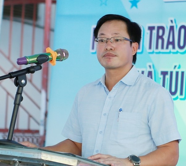 Ông Trần Đức Lương, Phó Giám đốc Sở Công thương Thanh Hóa phát biểu khai mạc tại buổi lễ