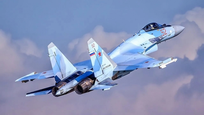 Chiến đấu cơ Su-35. Ảnh:19fortyfive.com