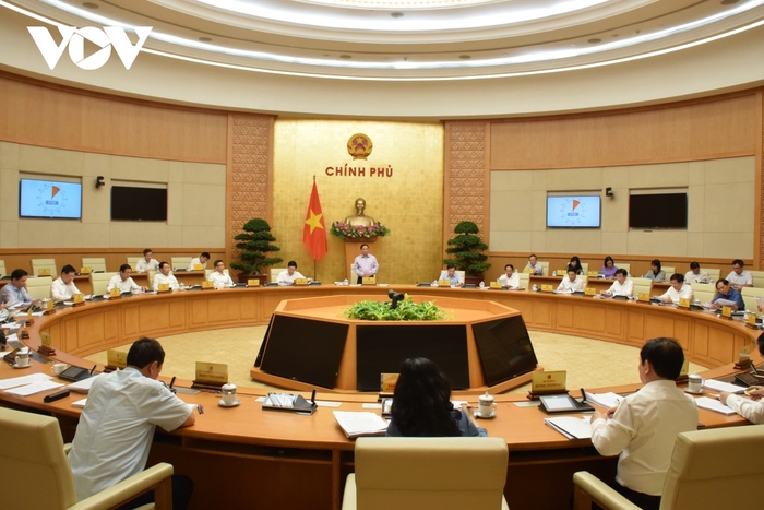 Thủ tướng Phạm Minh Chính chủ trì phiên họp Chính phủ chuyên đề về xây dựng pháp luật tháng 7/2022
