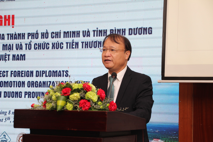 Ông Đỗ Thắng Hải – Thứ trưởng Bộ Công Thương phát biểu tại Hội nghị.