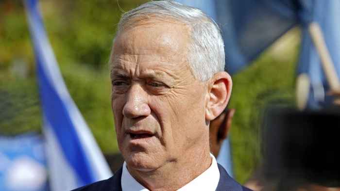 Bộ trưởng Quốc phòng Israel Benny Gantz. Ảnh: AFP