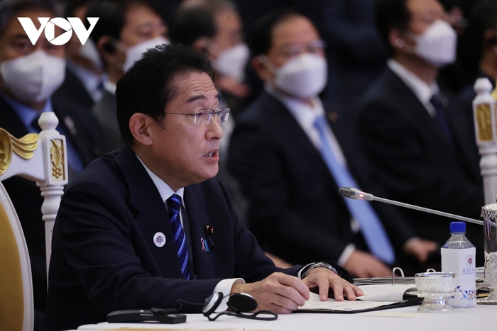 Lãnh đạo Nhật Bản phát biểu tại Hội nghị.