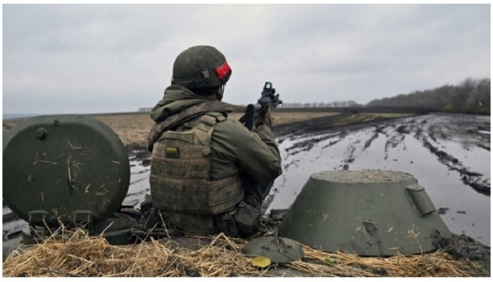 Thành viên của một đơn vị trinh sát Nga ở tỉnh Kherson. Ảnh: RT