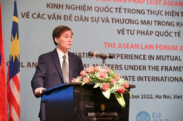 Thứ trưởng Nguyễn Khánh Ngọc phát biểu tại Diễn đàn - Ảnh: VGP/LS