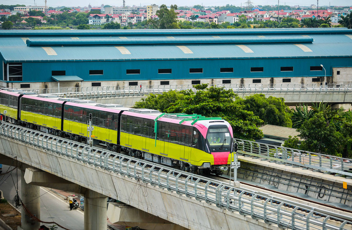 Dự án đường sắt đô thị Nhổn - ga Hà Nội có tổng mức đầu tư 32.910 tỷ đồng.