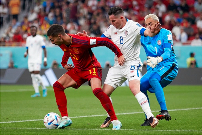 Đội tuyển Tây Ban Nha giành chiến thắng 7-0 Costa Rica tại bảng E World Cup 2022 - Ảnh: Getty