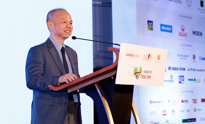 Ông Dennis Ng - Tổng giám đốc Gamuda Land Vietnam phát biểu tại lễ giới thiệu chương trình