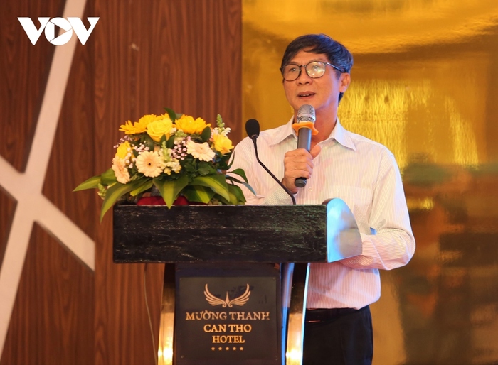Ông Trương Đình Hòe, Tổng thư ký Hiệp hội chế biến và xuất khẩu thủy sản Việt Nam (VASEP) nêu khó khăn và giải pháp cho ngành thủy sản Việt Nam