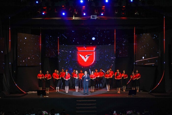 Sự kiện công bố nhận diện thương hiệu và logo mới của Trường Đại học Văn Lang.