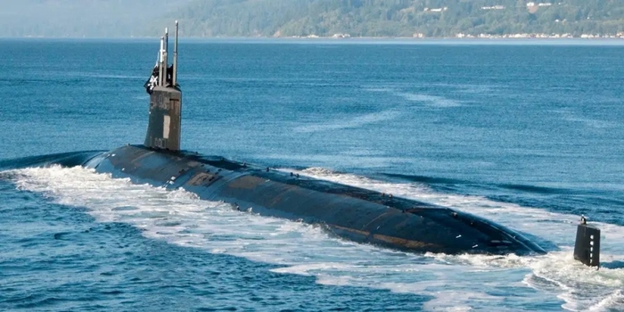 Tàu ngầm tấn công lớp Seawolf USS Jimmy Carter ngày 11/9/2017. Ảnh: Hải quân Mỹ