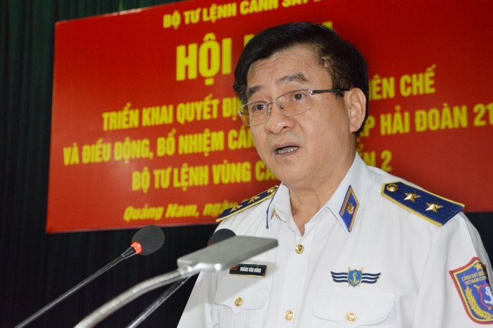 Cựu Trung tướng Hoàng Văn Đồng, cựu Chính ủy Bộ Tư lệnh Cảnh sát biển