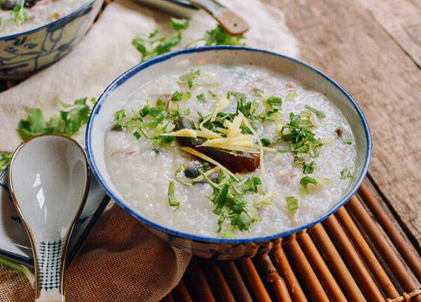 Cháo hành, mùi giúp giải cảm