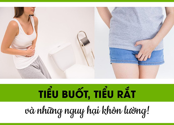 Tiểu buốt, tiểu rắt là hai tình trạng sức khỏe đường tiết niệu