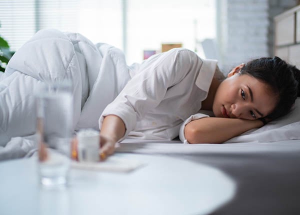 Bị mất ngủ khiến bạn mệt mỏi, uể oải