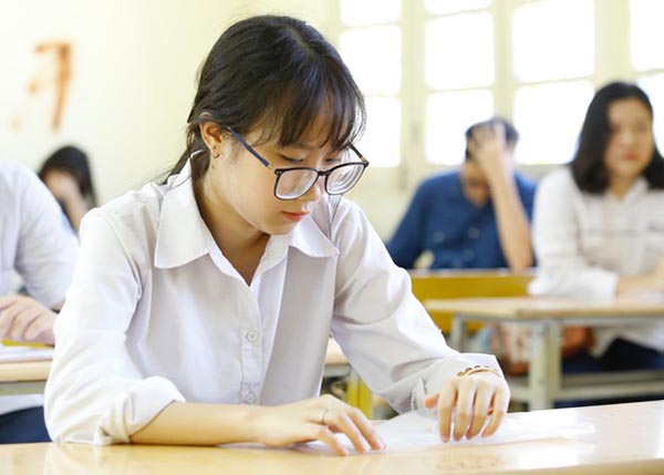 Các môn thi thành phần trong mỗi bài thi tổ hợp sẽ có cùng một mã đề thi