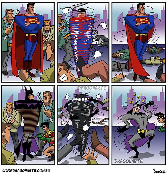 Không nên dại dột đọ sức với Super Man 