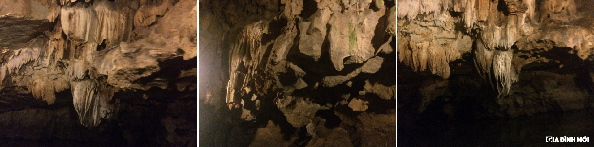Khung cảnh bên trong hang động