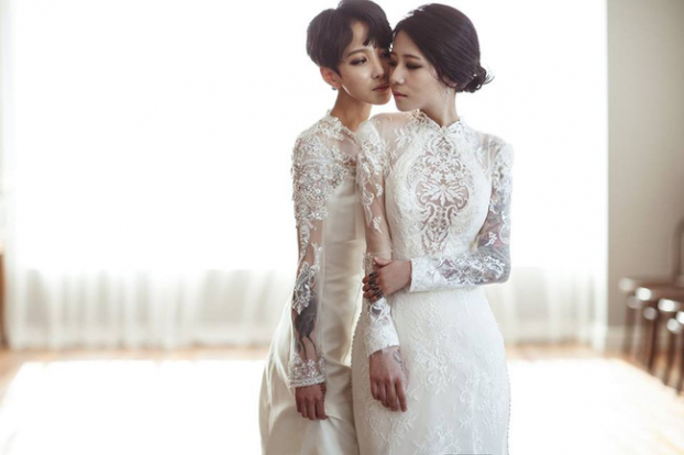 Nhan sắc 'đẹp như mơ' của cặp đồng tính nữ Hàn Quốc 18