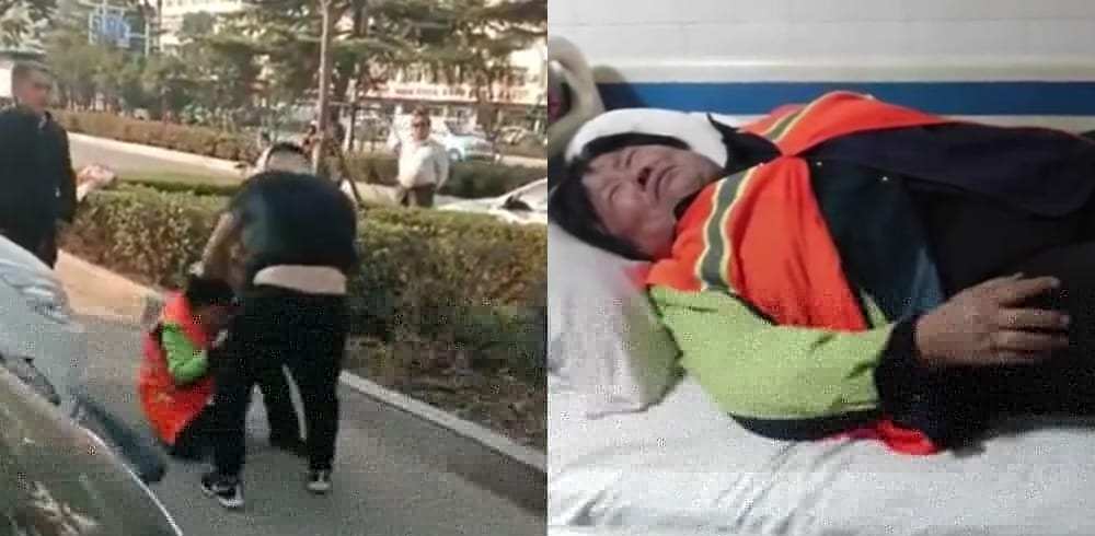 Ngăn cản đứa bé đi vệ sinh bên lề đường, người phụ nữ bị bố đứa bé đánh nhập viện 0